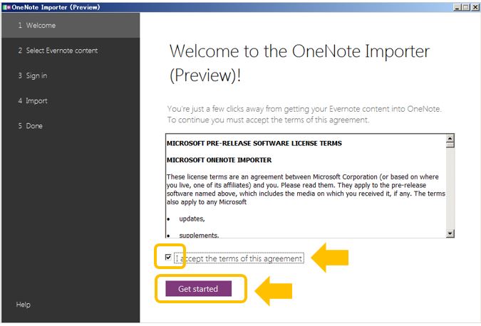 evernote onenote 移行